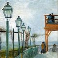 Винсент Ван Гог - Терраса и смотровая площадка у Мулен де Блю-Фин на Монмартре